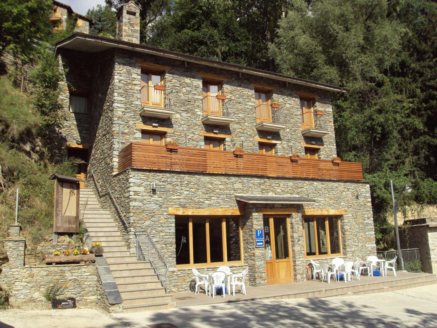Hostal Les Roquetes Queralbs Exterior photo